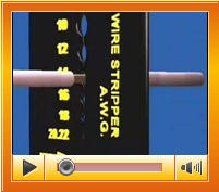 PIcture link to How to Strip A Wire video on YouTube